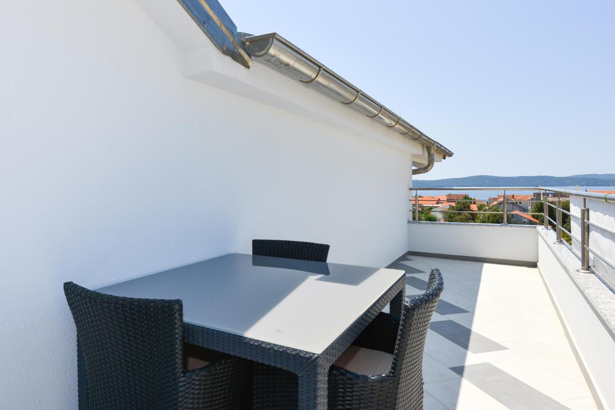 Apartmani Martin Mit Beheiztem Pool With Heated Pool Bibinje Szoba fotó